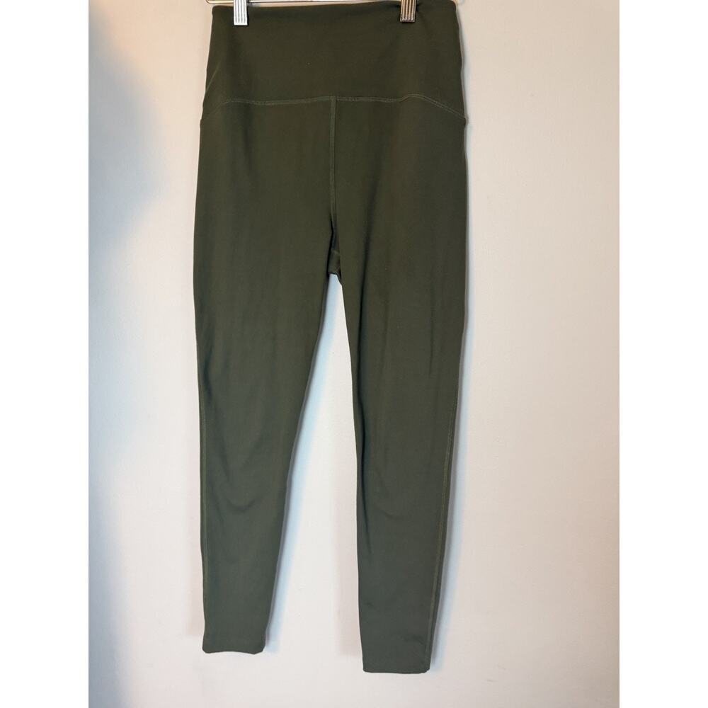 Beyond Yoga Space Dye High Waisted Dark Green Leggings Sz M